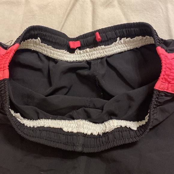 NIKE NEON PINK ATHLETIC SHORTS - Picture 3 of 3